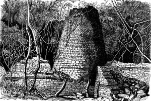 Ruiny Velké Zimbabwe, Afrika, 1892 od Unbekannt