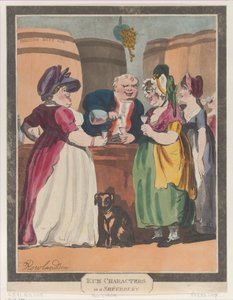 Rumové postavy v křoví, 1. listopadu 1808, 1. listopadu 1808. od Unbekannt