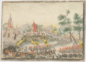 Ruská armáda dobyla pevnost Izmail v roce 1790, 1829 od Unbekannt