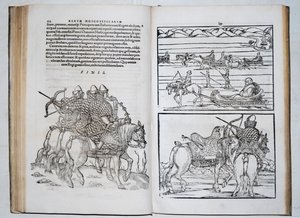 ruští válečníci. Siegmund von Herberstein cestuje Ruskem Od: Rerum Moscoviticarum commentarii.., 1571 od Unbekannt