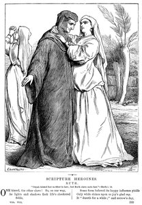 Ruth objímající svou tchyni, 1873 od Unbekannt