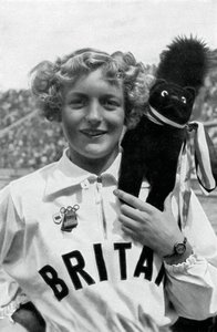Ruthley Moris-Hancock , britský plavec, olympijské hry v Berlíně, 1936 od Unbekannt
