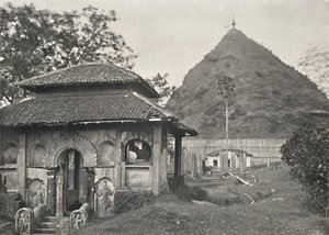 Ruwanweli Dagoba v Anuradhapura. Východní strana, 1926 od Unbekannt