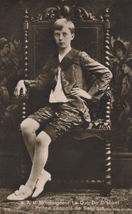 H.R.H. Monsignor Le Duc De Brabant Princ Leopold z Belgie, c1910. od Unbekannt