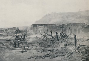 S. Pierre Po erupci, 1916 od Unbekannt