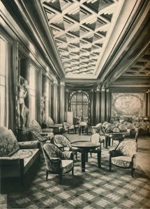S. S. Ile de France, Grand Salon, c1927 od Unbekannt