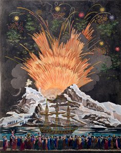 „Posvátný festival a korunovace jejich císařských veličenstev“, Paříž, 1804 1806 od Unbekannt