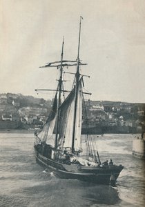 Plavba do přístavu Newlyn, Isabella, dvoustěžňový škuner typu Lancashire, 1937 od Unbekannt