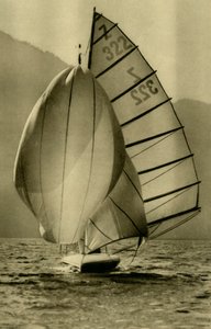 Plavba po Attersee, Horní Rakousko, c1935. od Unbekannt