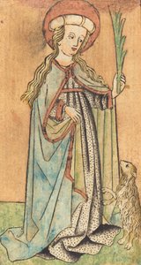 Svatá Anežka, kol. 1450. od Unbekannt