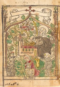 Saint Alto, Saint Bridget a zakladatelé Mariamunster, c. 1500. od Unbekannt