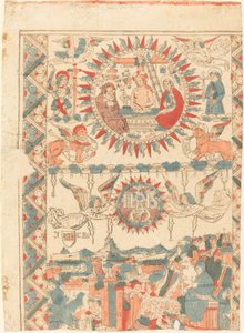 Svatý Bonaventura přijíždí a káže v Lyonu, 1480-1490. od Unbekannt