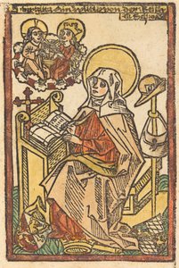 Svatá Brigita, c. 14801500. od Unbekannt