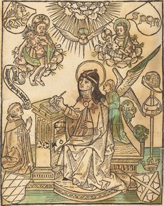Svatá Brigita, c. 1480. od Unbekannt