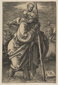 Saint Christopher Facing Left copy.n.d. od Unbekannt