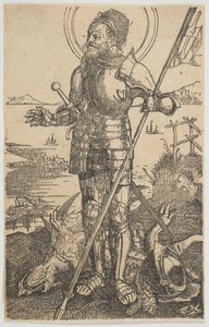Saint George Stálá kopie.n.d. od Unbekannt