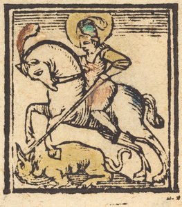 Svatý Jiří, c. 1475. od Unbekannt