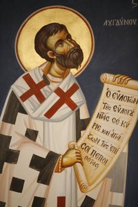Ikona Saint Irene Lyon Francie od Unbekannt