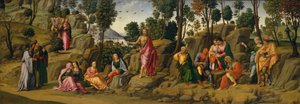 Svatý Jan Křtitel vydávající svědectví, ca. 1506-7. od Unbekannt