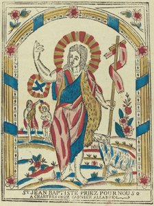 Svatý Jan Křtitel oroduj za nás, c. 1820. od Unbekannt