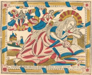 Svatá Máří Magdalena oroduj za nás, c. 1820. od Unbekannt