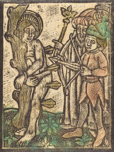 Svatý Šebestián, c. 1480. od Unbekannt