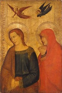 Svatí Jan Evangelista a Marie Magdalena, ca. 1335-45. od Unbekannt