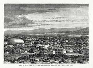 Salt Lake City, Utah, USA, 1877 od Unbekannt