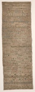 Vzorník, 1717. od Unbekannt