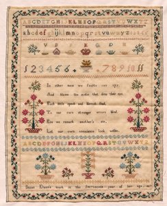 Vzorník, 1817. od Unbekannt