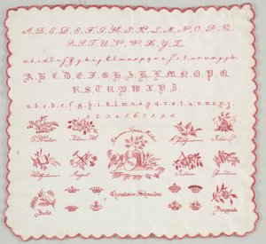 Vzorník, 1831. od Unbekannt