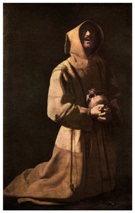 Svatost: Svatý František v meditaci, 1635-1639 1956 od Unbekannt