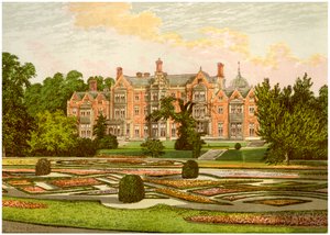 Sandringham, Norfolk, domov prince z Walesu, c1880 od Unbekannt