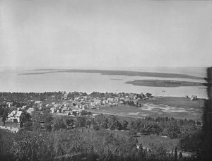 Sandy Hook, z Highland Light, New Jersey, c1897. od Unbekannt