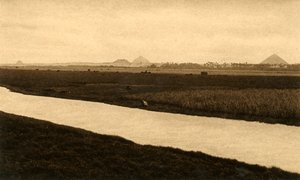 Sakkára - pyramidy Dashur, c1918-c1939. od Unbekannt