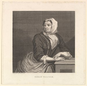 Sarah Malcolm, konec 18.-19. století. od Unbekannt