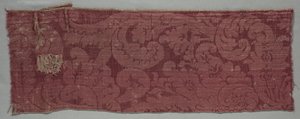 Saténový textil, konec 17. století. od Unbekannt