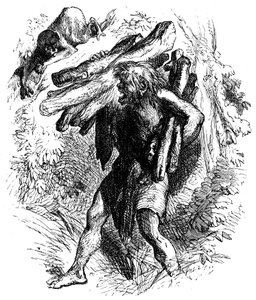 Scéna z Bouře od Williama Shakespeara, 1856-1858 od Unbekannt
