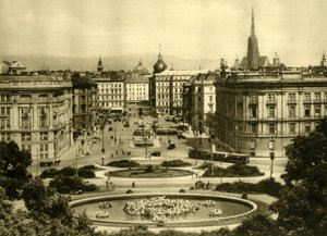 Schwarzenbergplatz, Vídeň, Rakousko, c1935. od Unbekannt