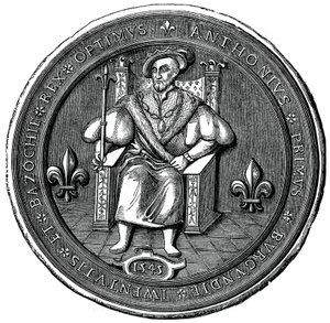 Pečeť krále Basoche, 16. století 1870 od Unbekannt