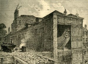 Searles Boat-Yard v roce 1830, c1878. od Unbekannt