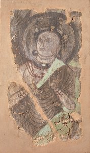 Sedící bódhisattva, ca. 6.-7. století. od Unbekannt
