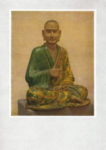 Sedící postava Lohan - dynastie Tang, c7. až 10. století našeho letopočtu, 1936 od Unbekannt