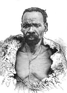 Sekukuni, c1880 od Unbekannt