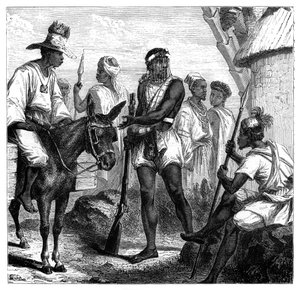Senegalci, c1890 od Unbekannt