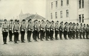 Servian Cavalry on Parade, 1919. od Unbekannt