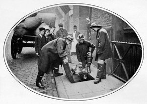 Kanalisté jdou níže, Londýn, c1903 1903 od Unbekannt