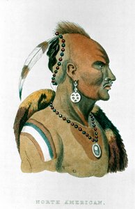 Sewessissing, náčelník Iowa Indians North American Plains Indians, 1837 od Unbekannt