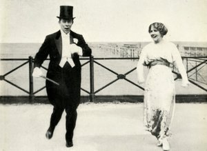 Seymour Hicks a Ellaline Terriss, c1907, 1947. od Unbekannt