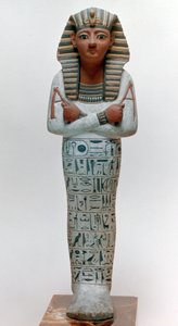 Shabti postava Ramesse IV, egyptská, 20. dynastie od Unbekannt